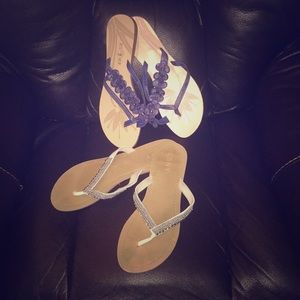 Bundle of 2 pairs of sandals Size 9